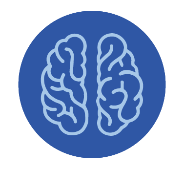 Dr. Matt Brown — blue brain logo